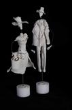A Day at the Races by Jenny George, Ceramics, High fired porcelain